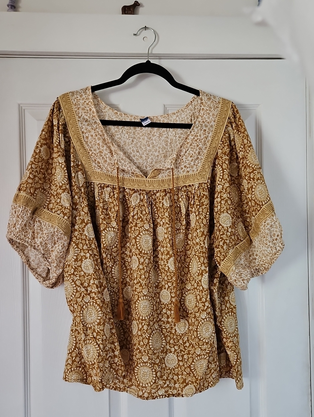 Old Navy  Floral Peasant Blouse NWOT 3X